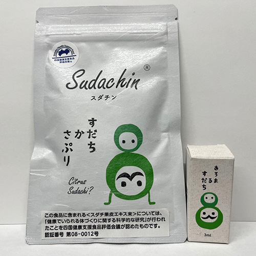 スダチン錠1袋＋すだちエッセンシャルオイル１瓶