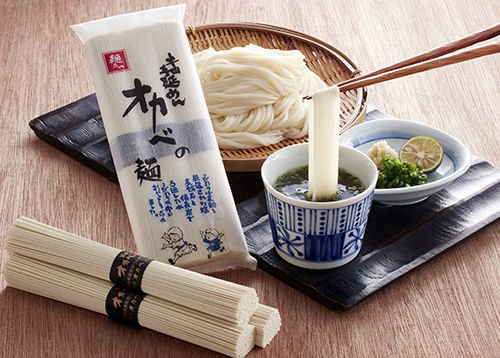 半田手延べめん「オカベの麺」(90g×2束）×15袋　30人前