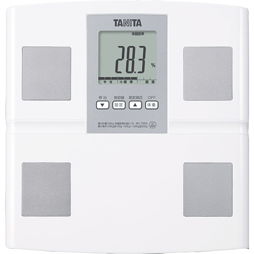 タニタ体組成計 BC-705N（ホワイト）