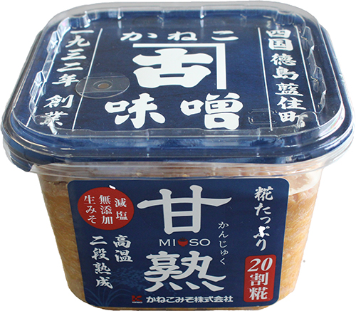 甘熟みそ　650g　×　6個入